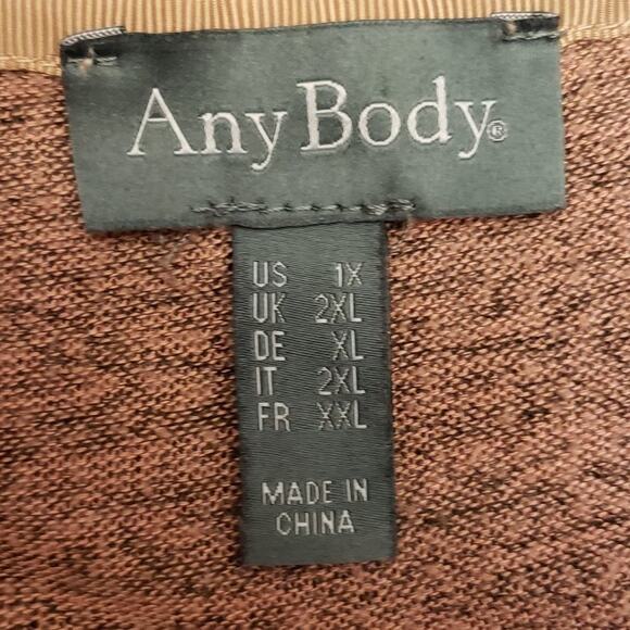 Any body pink sweater excellent condition size 1X‎ soft and cozy - Picture 9 of 9